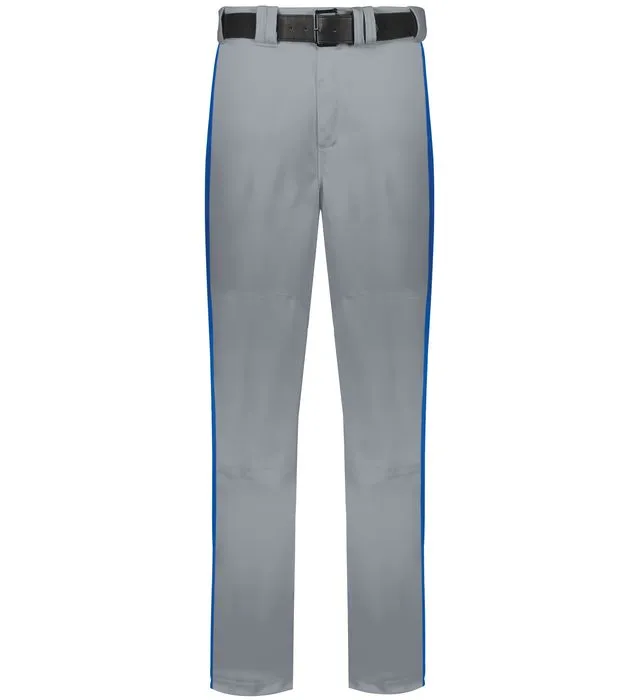 Russell Baseball Grey with Royal Blue Change Up Piped Youth Baseball Pants