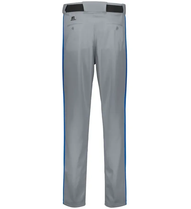 Russell Baseball Grey with Royal Blue Change Up Piped Youth Baseball Pants