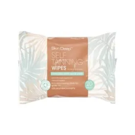 Skin Deep Self Tanning Wipes 20s