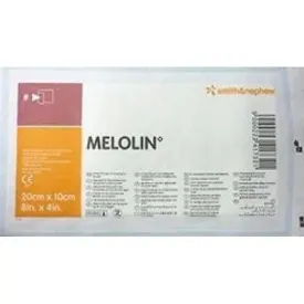 Smith & Nephew Melolin 10 x 20 cm x 100 Low Adherent Absorbent Dressings Wounds Abrasions Burns