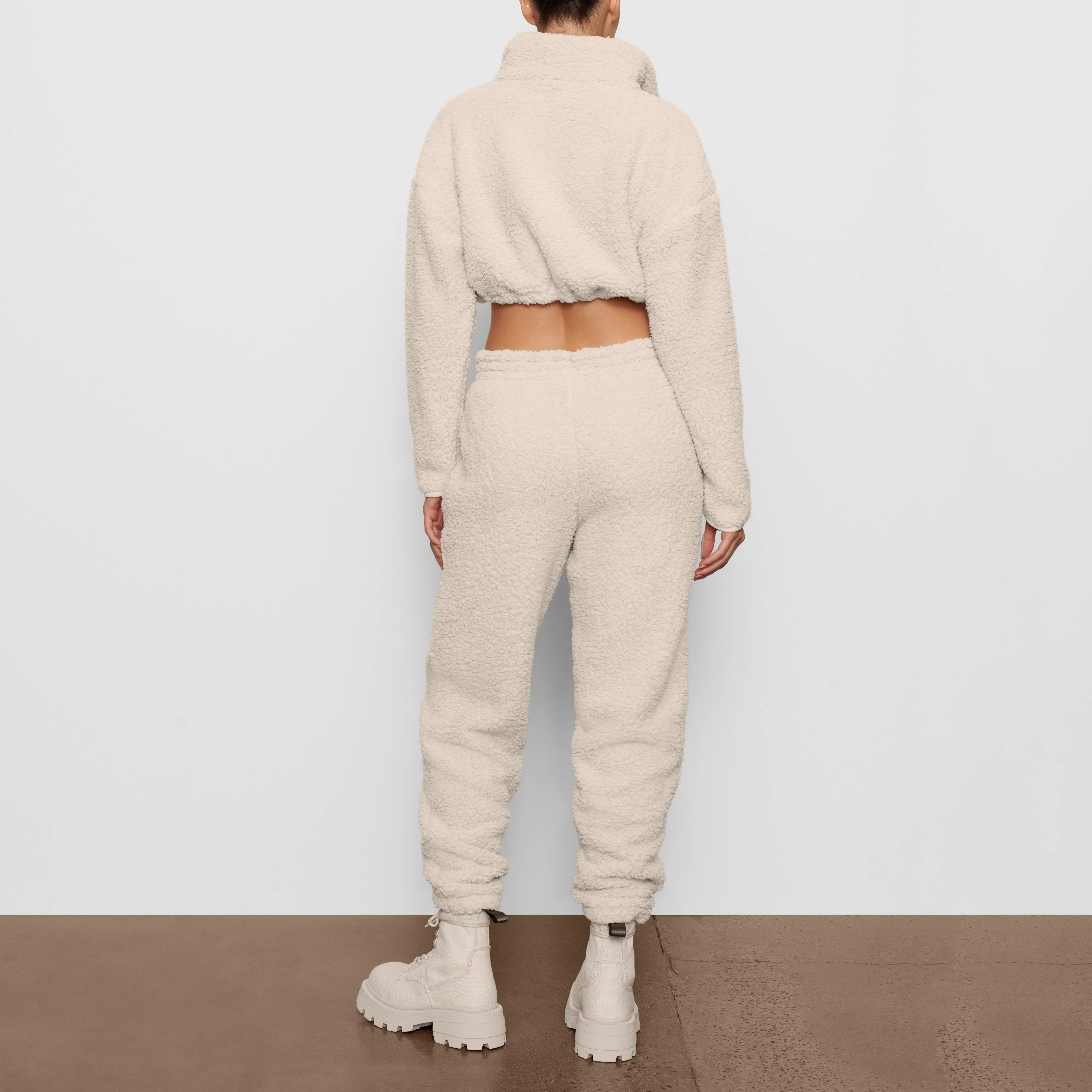 TEDDY JOGGER | BONE