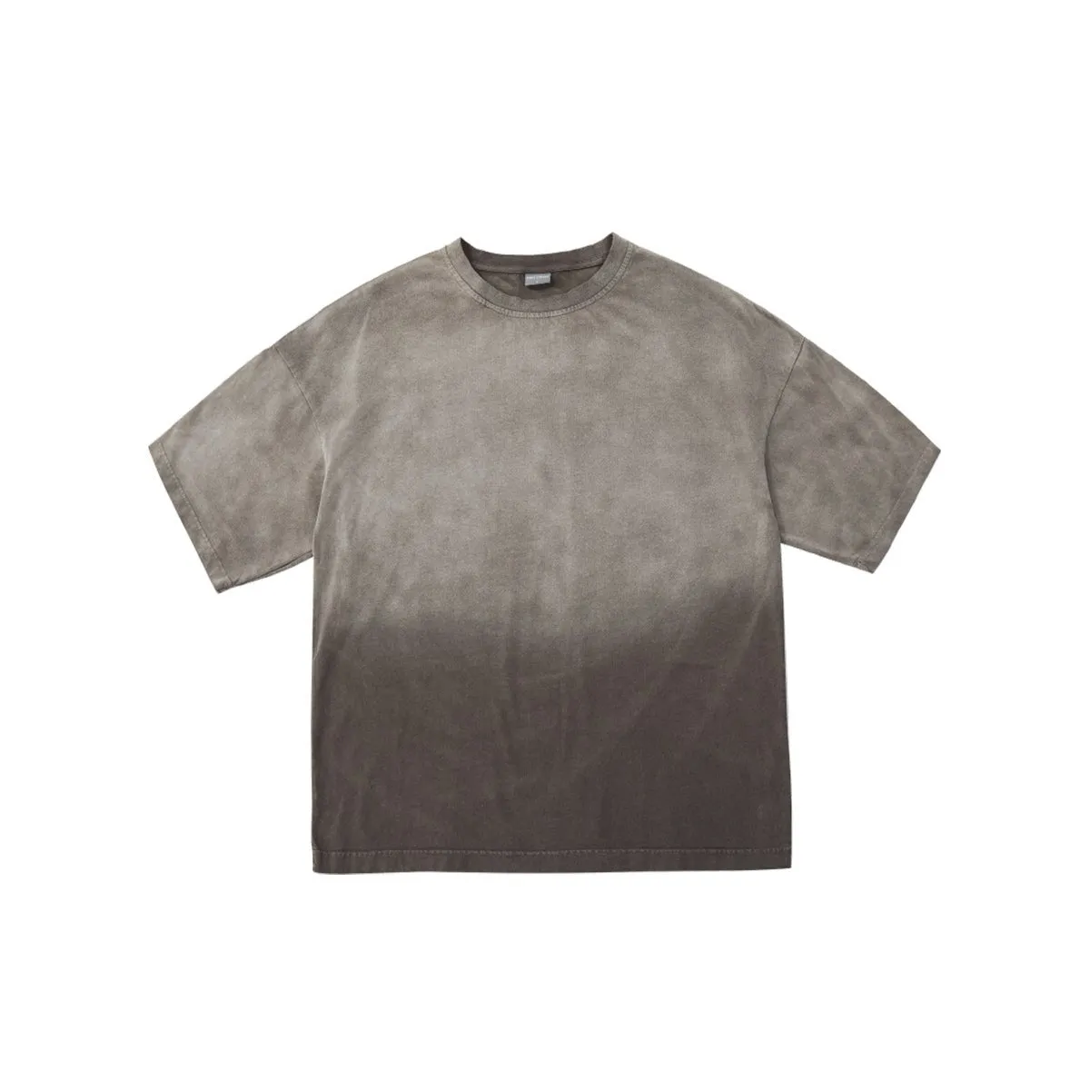 Times Drifter Distressed-Effect Gradient Mocha Tee