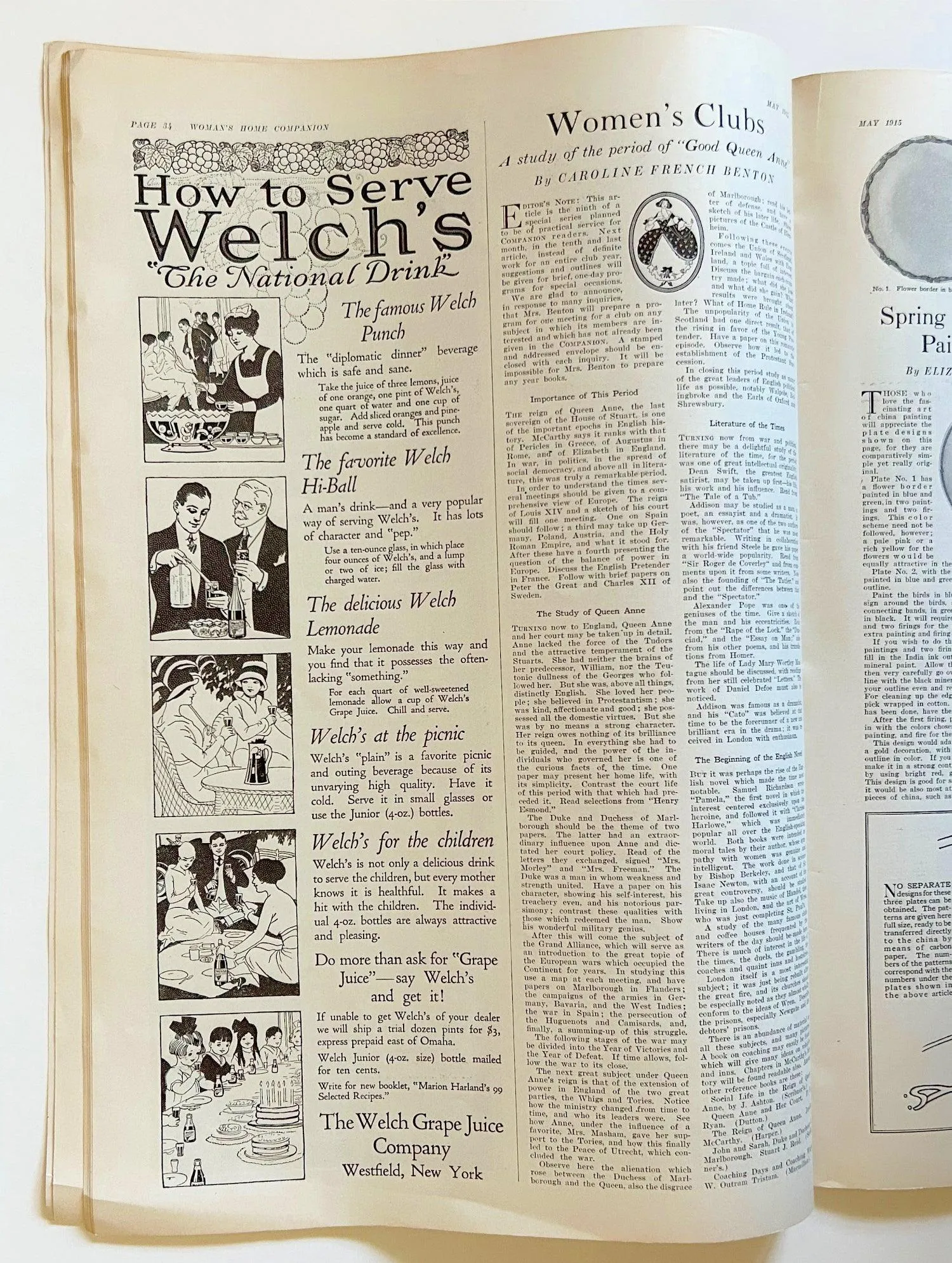 Woman’s Home Companion Magazine, May 1915